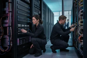 Empresa utilizando software libre en una infraestructura tecnológica abierta y adaptable.
